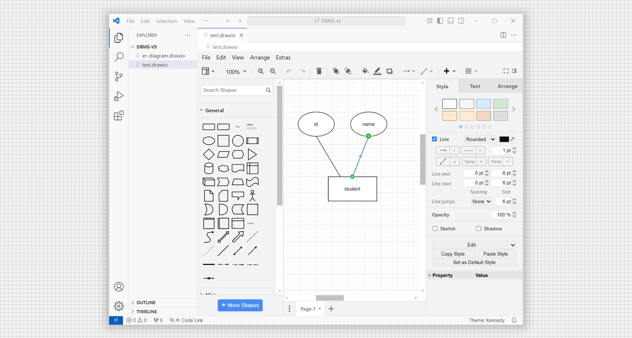 Build desirable diagram, wireframs, etc., using it.